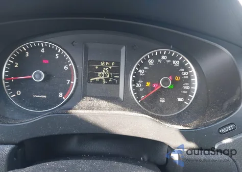 2012 Volkswagen Jetta 2.5L Se z USA, uszkodzony, nr VIN 3VWDP7AJ8CM451348